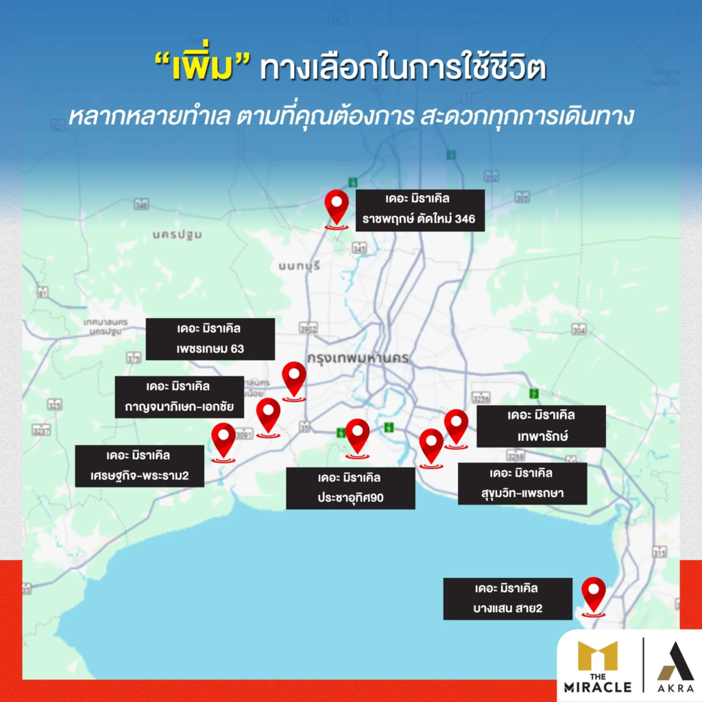The miracle พรีเมียมทาวน์โฮม ฟังก์ชันบ้านเดี่ยว ให้คุณ เพิ่ม มากกว่าที่เคย   อัคร บ้านและที่ดิน